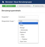 Neue Gruppe erstellen